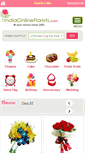 Mobile Screenshot of indiaonlineflorists.com